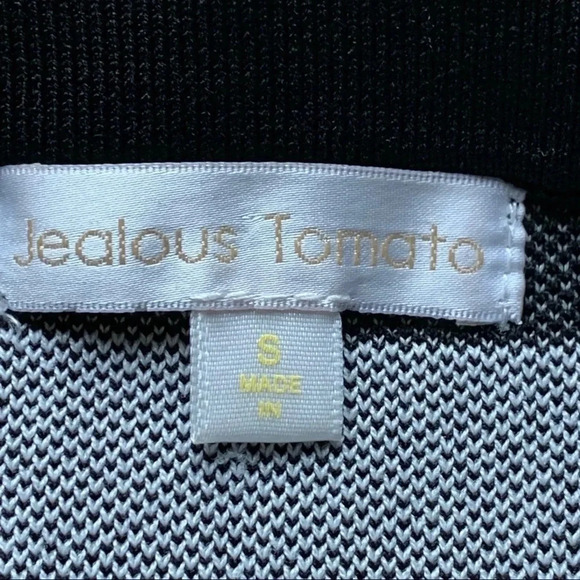 Jealous Tomato Striped Patterned Pencil Skirt - Picture 5 of 7